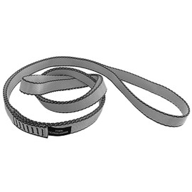 CAPARK 18MM Nylon Climbing Slings Runners 23 kN Strong Webbing Straps for Rock Climbing, Rappelling, Swing, Yoga Hammock etc (1PC Grey, 24inch/60cm)