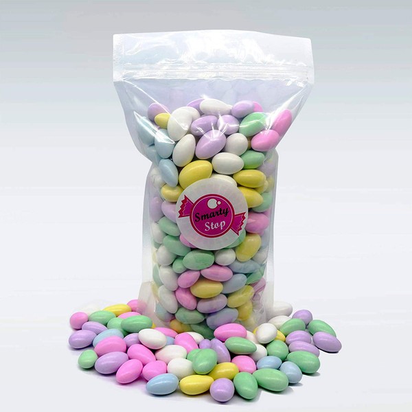 Smarty Stop Jordan Almonds (Assorted - Pastel Colors, 5 Pound (Pack of 1))