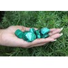 Prajet Crystal Natural Malachite Tumbled Stones 100 Grams Polished 0.75–1