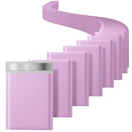 Switory Bubble Mailer 50pcs Purple Bubble Mailers 6x10 Waterproof Padded Envelopes Opaque Bubble Envelopes Thick Bubble Padded Mailers Packaging for Jewelry, Makeup Lavender
