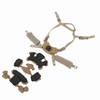 Helmet Dial Suspension System Chin Strap Helmet Padding Kit for