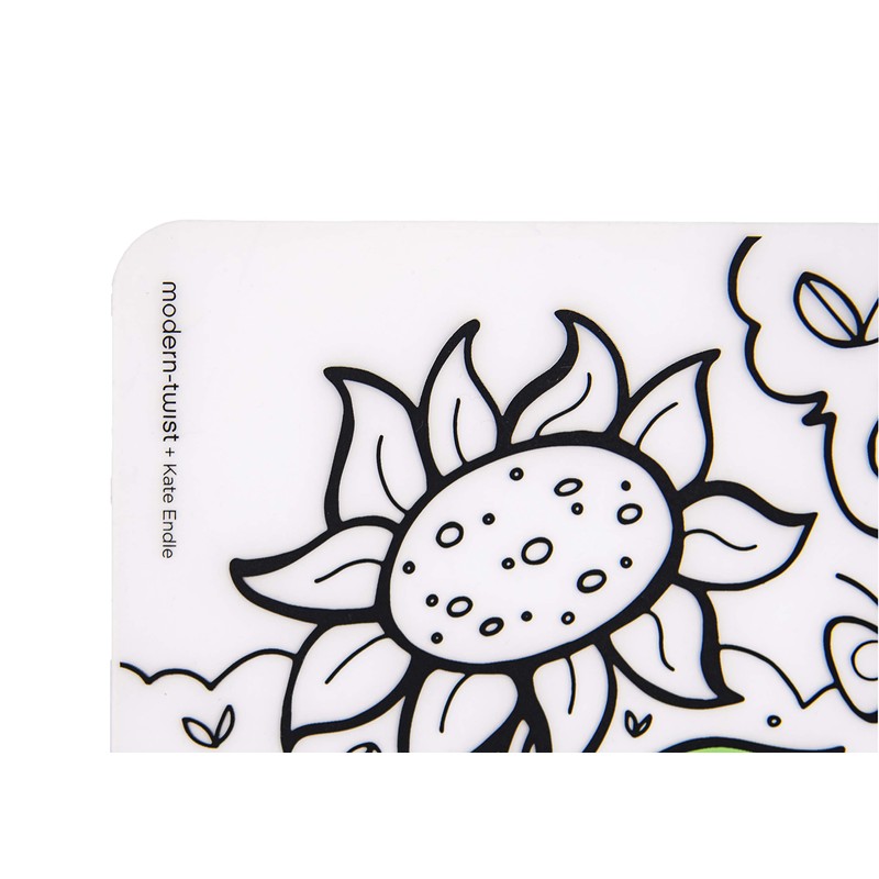 modern-twist 10 x 14 Reusable, Waterproof Coloring Mark-Mat Sheet for