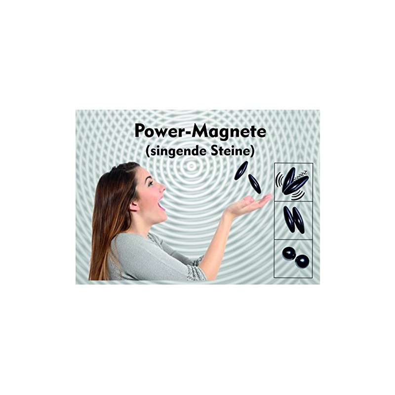 Janni-Shop-Geschliffene Formen 1 Paar Magnete in Oliven Form aus magnetisiertem