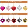 Liitrton 15 PCS Heart Shaped Decorations for Christmas Tree Party
