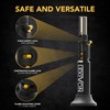 LEXIVON Butane Blow Torch, Refillable Upright Lighter with Adjustable Flame