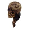 Máscara De Calavera Azteca Cráneo México Halloween Ghoulish Café