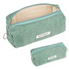 Deepton Pencil Case, Green, Modern