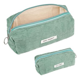Deepton Pencil Case, Green, Modern