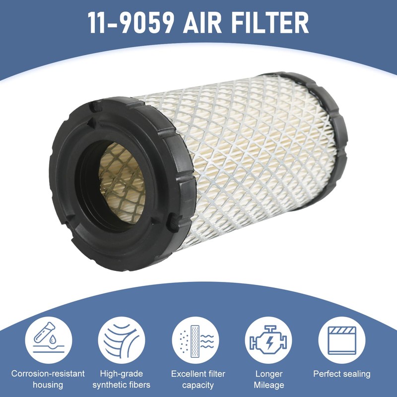 RUIANOMG 11-9059 Air Filter 11-6182 Oil Filter 11-9342 Fuel Filter