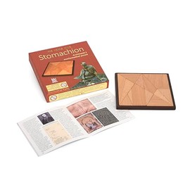 MATHEMATICUS - Stomachion Archimedes Mathematical Puzzle Wooden Board Game with Historical Book - [English Edition]