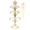 National Artcraft 12-Ornament Bright Brass Finish Display Stand