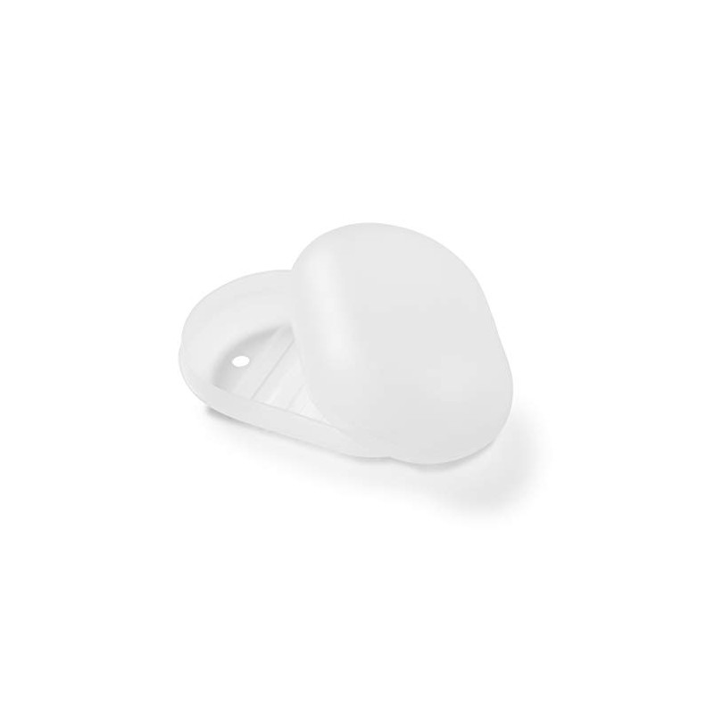 Manicare Travel Soap Case, Portable Soap Box, Frosted Plastic Container