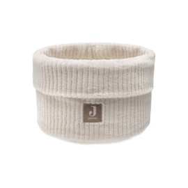 Jollein Cestino portaoggetti per fasciatoio – Cloudy Rib – Oatmeal – Organizer per fasciatoio – Accessorio per fasciatoio – 14x18cm