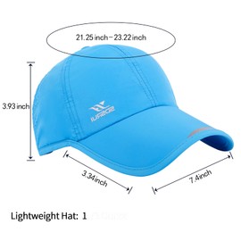 Running Hat Outdoor Sun Protection Hat Mesh Quick Dry Hat Thin Cool Baseball Cap for Women and Men
