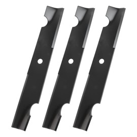 Keycci 038-4826-00 High Lift Blades Compatible with Bad Boy MZ Magnum ZT CZT Elite Stand-On Mower, Lawn Mower Blades Replace for Bad Boy 48'' Deck, 3 Pack