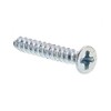 Prime-Line 9033969 Wood Screws, Flat Head, Phillips Drive, 2 X
