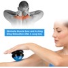 ZONGS Manual Massage Ball Pain Relief Back Roller Massager Self