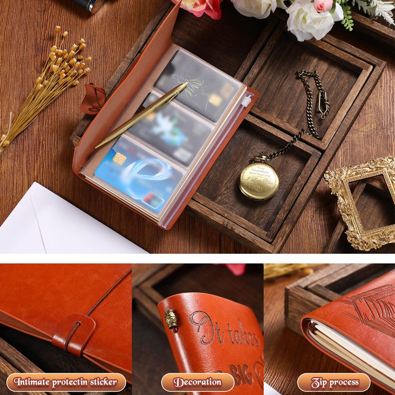 Leinuosen Teacher Leather Journal Teacher Appreciation Gifts 136 Pages Travel