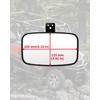 SLORIMOD Foldable Convex Rearview Center Mirror for Honda Pioneer 1000-3