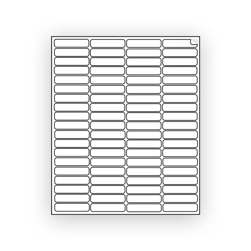 800 EcoSwift Shipping Labels 1 3/4 x 1/2 inches Mailing