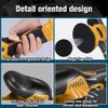 Darkboom Cordless Buffer Polisher 6 inch with 2Pcs 2.0Ah Rechargeable