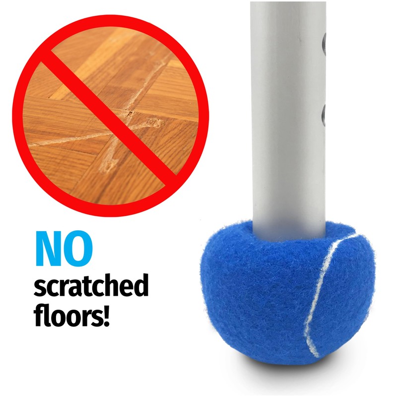 Top Glides Precut Walker Tennis Ball Glides (Dark Blue)