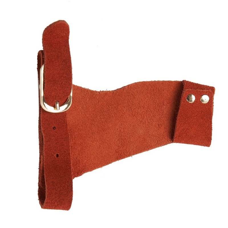 TOPARCHERY Guantes de flecha para 2 dedos, protector de piel