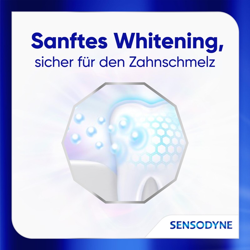 Toothpaste - Sensodyne Advanced White - Daily Whitening Tooth Cream,