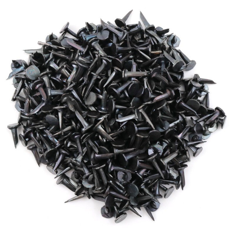 Design61 350 x Fine Cut Nails 6 mm Blued