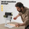 FiueStur 340W Mini Bench Drill Press, Portable Table Drill Machine