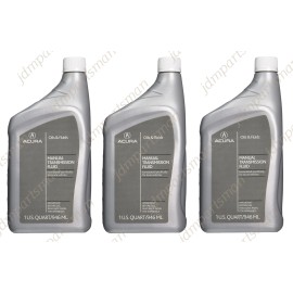 GENUINE Acura MTF Manual Transmission Fluid (Pack of 3) 1990-2017 Acura Honda