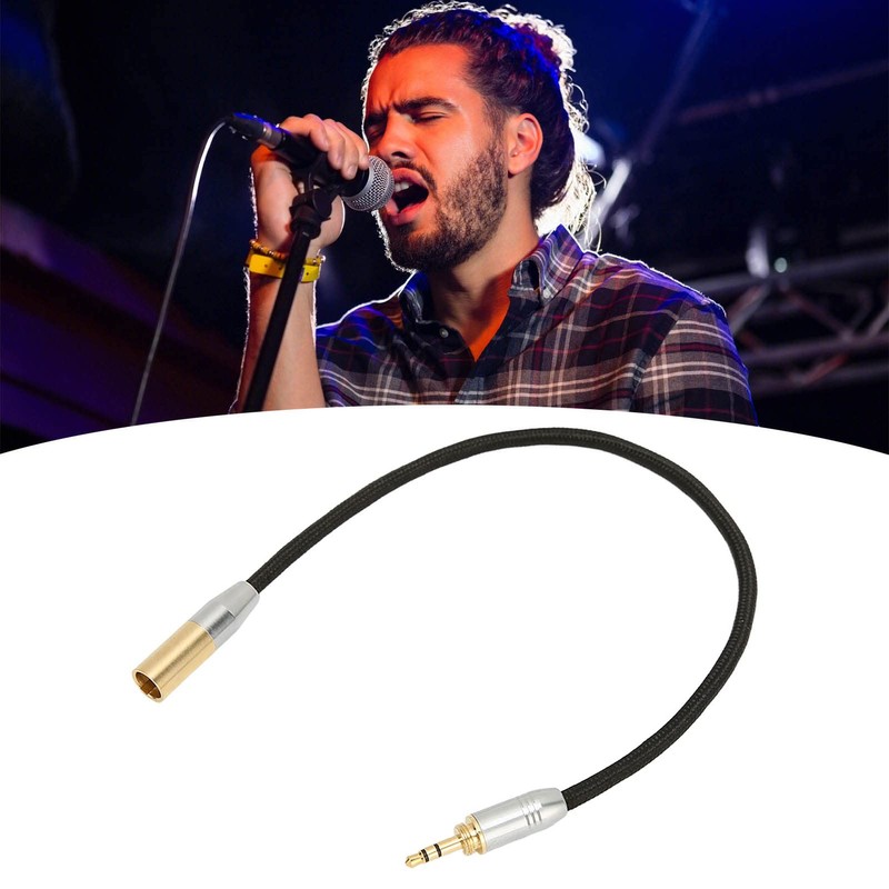 3 Pin Male to 3.5mm Mini XLR Cable 3.5mm Mini