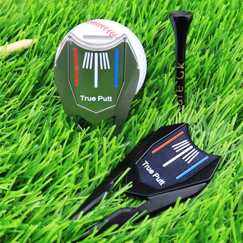 green fork hat clip golf marker golf marker green fork