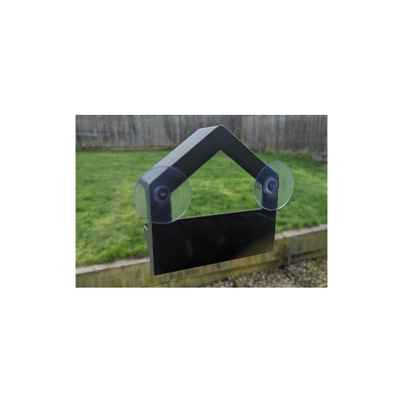 Small lightweight window mounted bird Feeder station with strong suction