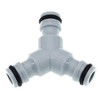 TIFLER Garden Hose Coupling Star Y Piece 1/2 Inch Connector