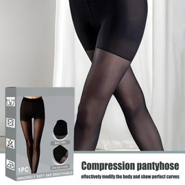 Compression Tights,Compression Support Stockings | Breathable Tights Shaping Leggings for Gathering Home Outdoor Dance Date Daily Work