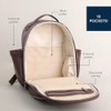 Itzy Ritzy Mini Diaper Bag Backpack - 10 Pockets w/Changing