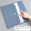 DEVENTORZ A4 File Folder, PU Leather, Document Case, Waterproof, Large