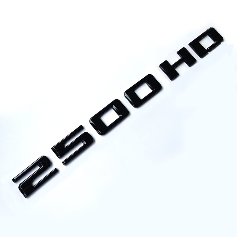 2pack OEM 2500HD Letter Nameplate Emblems 2500 HD Badge Replacement