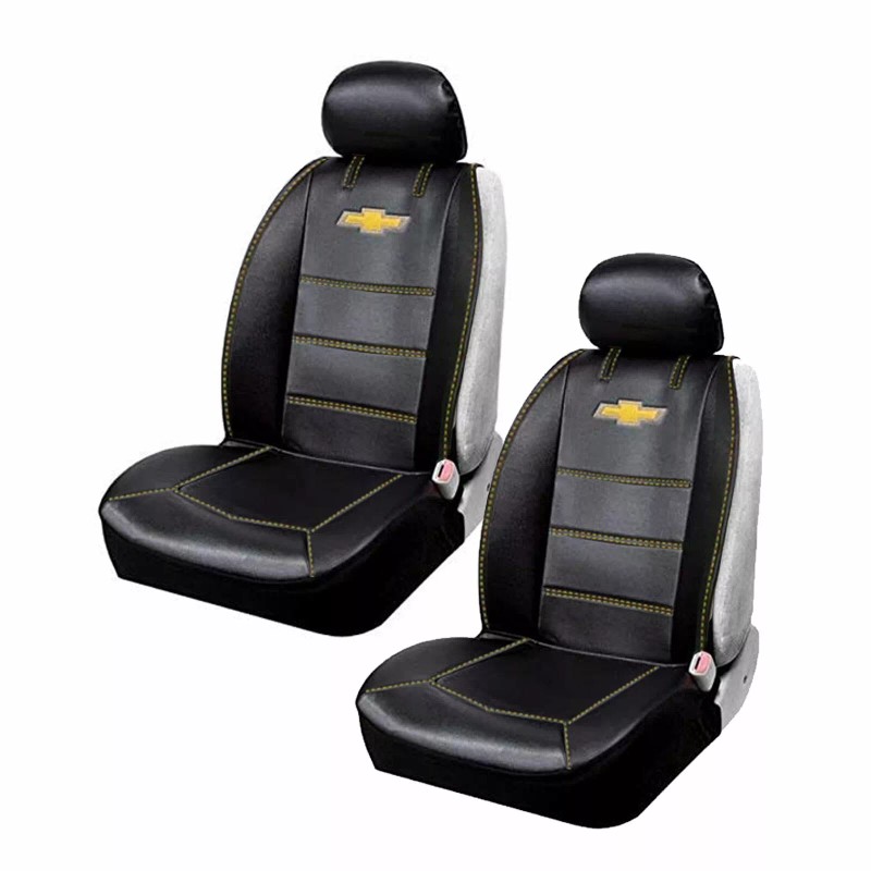 PlastiColor New Chevy Bowtie Car Truck 2 Front Sideless Seat