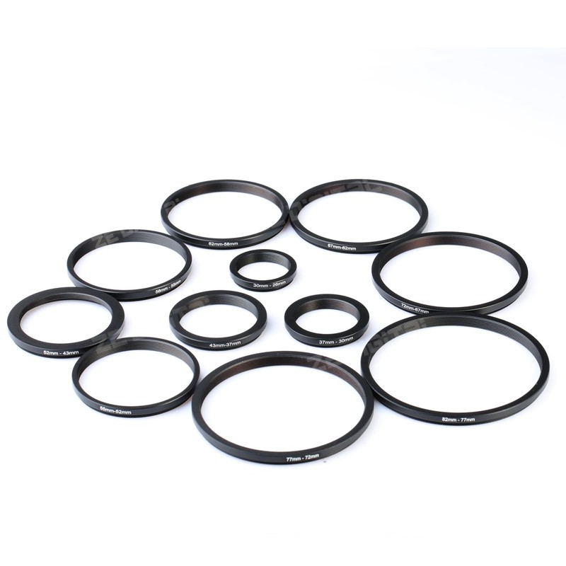 K&F Concept Step Down Ring 82mm-77mm 77mm-72mm 72mm-67mm 67mm-62mm 62mm-58mm