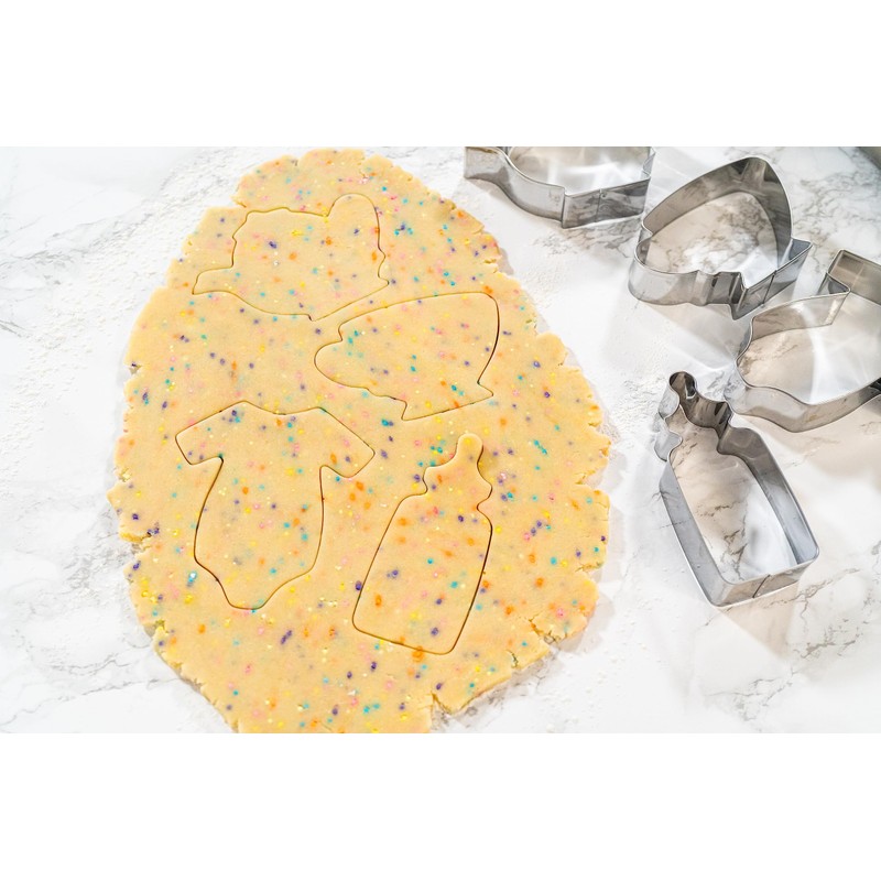 Bakerpan Stainless Steel Cookie Cutter Tea Pot & Cup Set