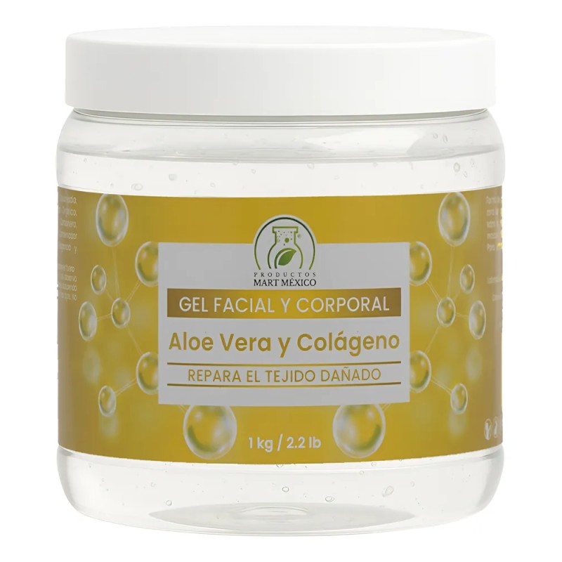 Gel De Extracto De Áloe Vera & Colágeno Hidratante (1