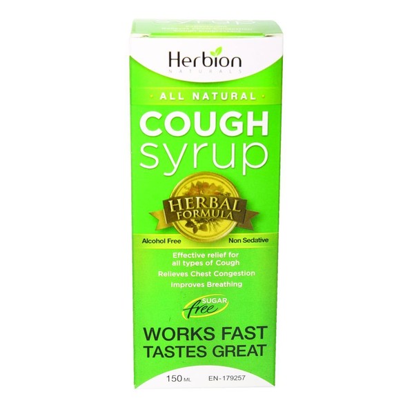 Herbion ALL NATURAL COUGH SYRUP, 150ML