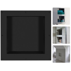 Suteck 16" x 16" Recessed Shower Niche Ready for Tile,Single Shelf Square Niche, Niche for Shower Wall, Bathroom, Shower Storage Bath Niche