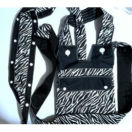 Full Set. Catheter Night Bag Cover with a Pocket+Tube Cover+Two Supportive Clips+Handle+Shoulder Strap