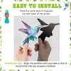 MWOOT 12 Pieces Hummingbird Screen Door Magnets Decorative,Flexible Double Sided