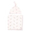 Touched by Nature Swaddle Blanket and Headband or Cap, Little