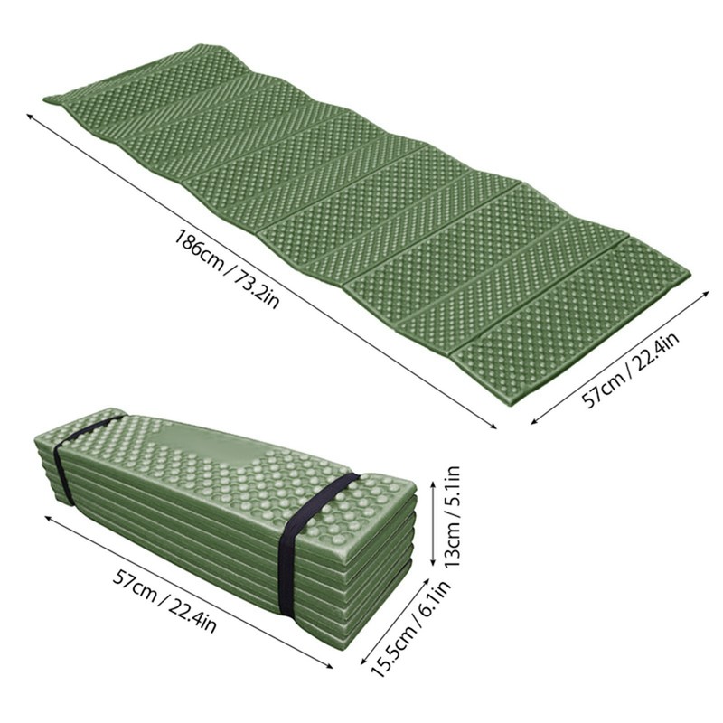 Portable Foam Camping Sleeping Pad Moisture-proof Lightweight Folding Camping Pad