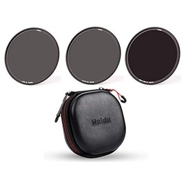 Haida Nanopro 77mm ND 3 Filter Kit ND8 ND64 ND1000 Neutral Density Multi-Coated Optical Glass Hard Shell Case HD4501-77…